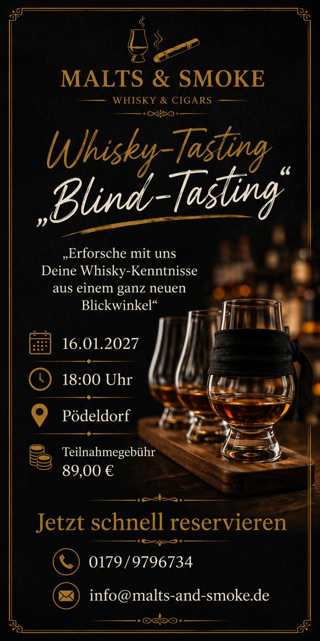 Flyer Whisky-Tasting 16.01.2027