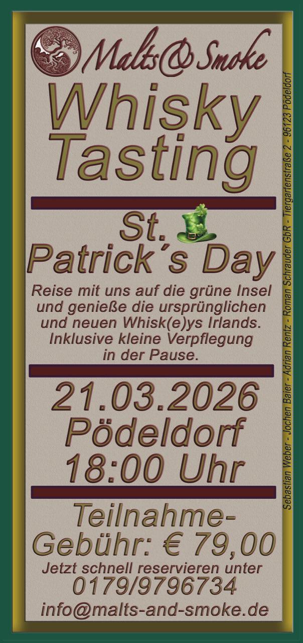 Flyer Whisky-Tasting 21.03.2026